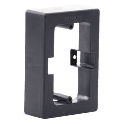 Caja de Registro Universal color Negro de PVC Auto Extinguible Color Negro (7900-02003)