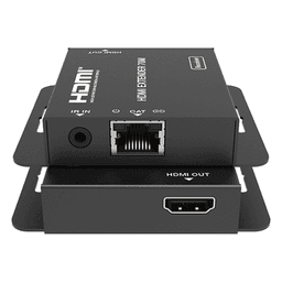 Kit Extensor HDMI | 4K2K@40m | 1080p@70m | Cat5e/Cat6 | Soporte PoC | HDMI Loop | Transmisión IR