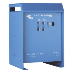 Skylla-TG 24/100 / Cargador de Baterías para Ambientes Marinos 24 V, 100 A / Bancos de 500 a 1000 Ah 