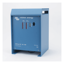 Skylla-TG 24/100 / Cargador de Baterías para Ambientes Marinos 24 V, 100 A / Bancos de 500 a 1000 Ah 