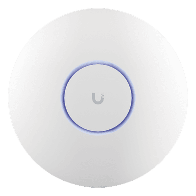 Access Point UniFi WiFi 7 Pro / Soporta 6 GHz / para Interior en Techo o Pared / 6 streams / MU-MIMO 2x2 en cada banda (2.4/5/6 GHz) / Multi-Link Operation /  Puerto 2.5 GbE. NO incluye POE+