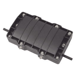 Caja de Distribución de Fibra Óptica Horizontal, hasta 48 Empalmes, Exterior IP68