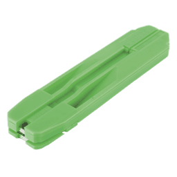 Sujetador Plástico para Fibra Óptica con Holder para Cortadora de Fibra, para Conectores SC, UPC y APC.