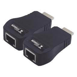 Kit Extensor 25m convertidor Señal HDMI a UTP (Cat5e/Cat 6)  / Calidad PREMIUM