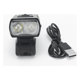 Luz Auxiliar Delantera Ultra Brillante, Para Bicicletas, 500 Lúmenes, Con Montaje Incluido