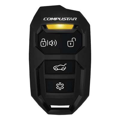 Control Remoto Unidireccional de cuatro botones para Sistemas de alarmas Compustar