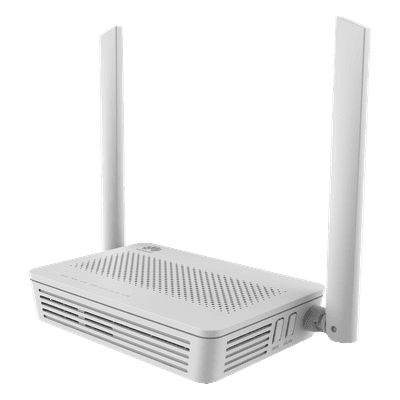 ONT GPON HUAWEI OptiXstar WiFi doble banda (2.4/5 GHz), 2 puertos LAN GE, conector SC/APC, hasta 867 Mbps