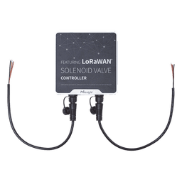 Controlador IoT Industrial LoRaWAN para Válvulas Solenoides / 2 Salidas CC / 2 Entradas por Pulsos / IP67
