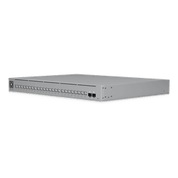 UniFi Switch Pro Max 24 POE, 24 puertos (8 puertos POE++ 2.5 GbE y 16 puertos GbE POE+), 2 puertos SFP+ 10G, 400W, pantalla táctil
