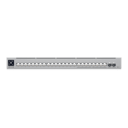 UniFi Switch Pro Max 24 POE, 24 puertos (8 puertos POE++ 2.5 GbE y 16 puertos GbE POE+), 2 puertos SFP+ 10G, 400W, pantalla táctil