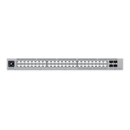 UniFi Switch Pro Max 48 POE, con funciones capa 3, 48 puertos (16 puertos 2.5 GbE (8 POE++ y 8 POE+) y 32 puertos 1 GbE (24 POE+ y 8 POE++)), 2 puertos SFP+ 10G, POE++ 720W, pantalla informativa