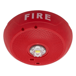 Lámpara estroboscópica LED para techo, sin bocina, candela seleccionable, color rojo, compatible con SpectrAlert
