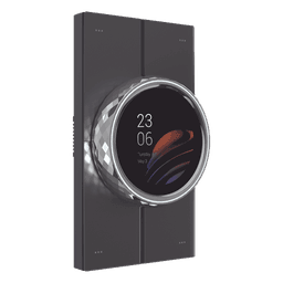 Mini pantalla táctil Hub controlador integrable con sistemas de automatización compatible con múltiples marcas, una entrada de iluminación, 4 botones para escenas. Conexión Wifi