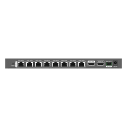 Kit Divisor y Extensor HDMI | 1x8 | Hasta 70 m |Resolución 4K @ 60 Hz |  Cat 6/6a/7 | IPCOLOR | CERO LATENCIA | Puerto S/PDIF | EDID | RS232 | Salida Loop / PoC