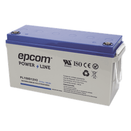 Batería de respaldo 12 V 150 Ah AGM | Certificada UL94-HB Retardo a la flama básica | Ciclo profundo | Para uso en aplicaciones fotovoltaicas y de emergencia | Terminales T5