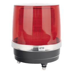 Burbuja Brillante de Larga Vida Útil, Con 150 LEDs, Color Rojo, Domo Rojo, 110 Vca