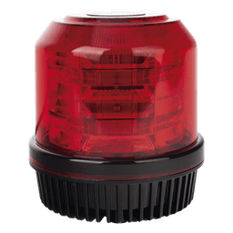 Burbuja brillante de 12 LEDs, color rojo, montaje fijo