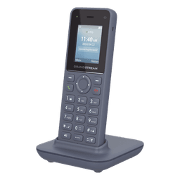 Teléfono IP Inalámbrico / Wi-Fi 6 Dual Banda / 2 Líneas SIP / 2 Cuentas SIP / Bluetooth / USB-C / Voz HD Opus / 6 Horas Conversación / 120 Horas Espera