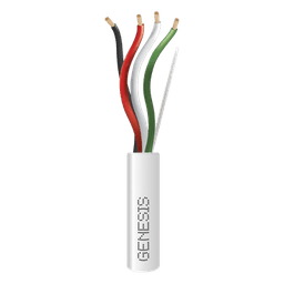 Bobina de 152 Metros (500 Pies) / Cable Audacious / Premium 4 x 14 AWG / Riser / Libre de Oxigeno / Aplicaciones de Audio Profesional