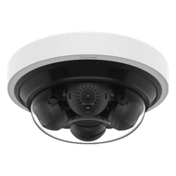 Camara IP Multisensor 16MP (4 Sensores de 4MP)/ WDR 120DB/ Lente fijo 3.19mm/ Inteligencia Artificial/ POE+/ IP66/ NEMA 4X/ IK10/ MICROSD/ IR 15M/ NDAA
