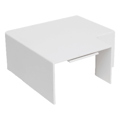 Sección en "L" Color Blanco de PVC Auto Extinguible, Para Canaleta TMK-4577 (5530-02001)