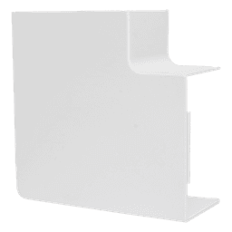 Sección en "L" Color Blanco de PVC Auto Extinguible, Para Canaleta TMK-4577 (5530-02001)