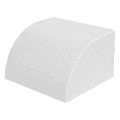 Tapa Final en Color Blanco de PVC Auto Extinguible, Para Canaleta TMK-4577 (5560-02001)