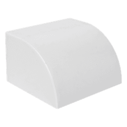 Tapa Final en Color Blanco de PVC Auto Extinguible, Para Canaleta TMK-4577 (5560-02001)