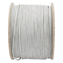 Bobina de 305 Metros (1000 Pies) / Alambre de cobre / 6 x 18 AWG / Color Blanco / CMR / Para Sistemas de Seguridad y Alarmas