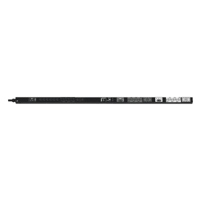 PDU G6 Monitoreable (MI) para Distribución de Energía, Enchufe de Entrada NEMA L21-30P, Con 18 Salidas C13, 6 x C19, y 6 x 5-20R, de Instalación Vertical, 208 Vca, 30 Amp