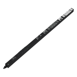 PDU Monitoreable (MI) para Distribución de Energía, Enchufe de Entrada NEMA L21-30P, Con 18 Salidas C13 y 6 C19, de Instalación Vertical, 208 Vca, 30 Amp