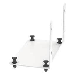 Soporte Para 2 Adaptadores de Fibra Óptica Opticom®, Para Uso con Gabinetes Multipropósito, de Instalación a Presión, Color Blanco