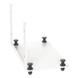 Soporte Para 2 Adaptadores de Fibra Óptica Opticom®, Para Uso con Gabinetes Multipropósito, de Instalación a Presión, Color Blanco
