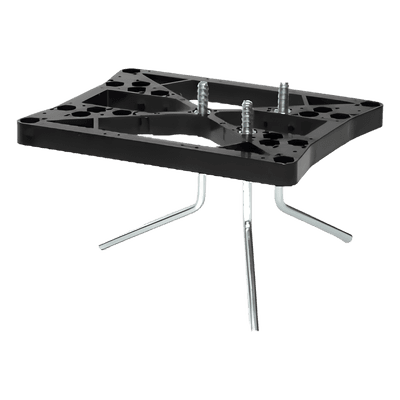 Base de fijación en concreto/cemento para sujeción extra en terrenos no uniformes, con dificultades o poco compactos. Válida para modelos MB.