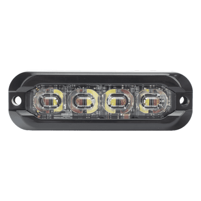 Luz perimetral , 8 LED Ultra Brillantes, Dual Color Rojo / Claro