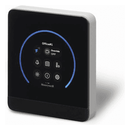 Termostato comercial con pantalla táctil a color para fan coil de 2 o 4 tubos, comunicación BACnet MS/TP y Modbus RTU