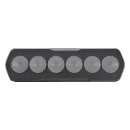 Luz de Trabajo Ultra brillante Rectangular, 6 LED, 1300 Lúmenes, 12-24 Vcd
