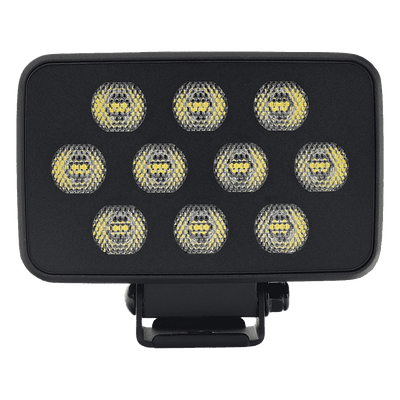 Luz de Trabajo Ultra brillante Cuadrada, 10 LED, 8937 Lúmenes, 12-24 Vcd