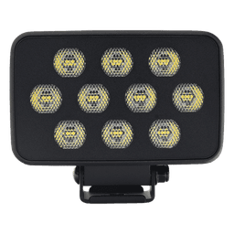 Luz de Trabajo Ultra brillante Cuadrada, 10 LED, 8937 Lúmenes, 12-24 Vcd