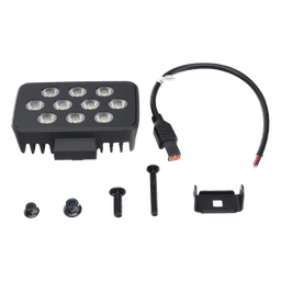 Luz de Trabajo Ultra brillante Cuadrada, 10 LED, 8937 Lúmenes, 12-24 Vcd