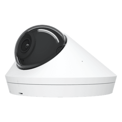 UniFi Protect Cámara G5 Dome  para interior/exterior / 2K (4MPX), ángulo 102.4°, visión nocturna IR hasta 9 mts / detecciones inteligentes / audio bidireccional / resistente a la intemperie IPx4 / antivandálica IX08