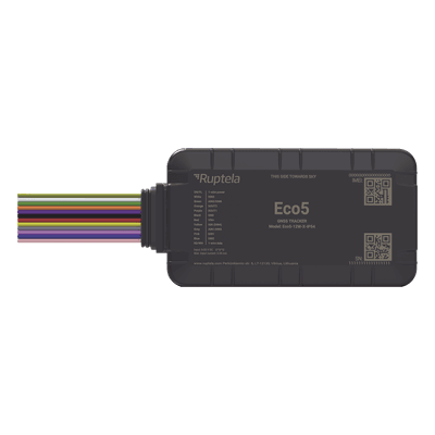 Dispositivo de Rastreo Vehicular / Conectividad LTE Cat1 y LTE-M / BLE 5.0 / GNSS U-blox / Carcasa IP54 / Batería Interna de Respaldo / Detecta Interferencias