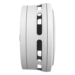 Detector de humo fotoeléctrico autónomo compacto con baterías AA reemplazables, pieza individual