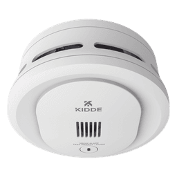 Detector de humo fotoeléctrico autónomo compacto con baterías AA reemplazables, pieza individual