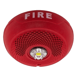 BOC C/LAMP ESTROBOSCOPICA tipo LED MONT EN TECHO CLR ROJO