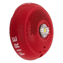 BOC C/LAMP ESTROBOSCOPICA tipo LED MONT EN TECHO CLR ROJO