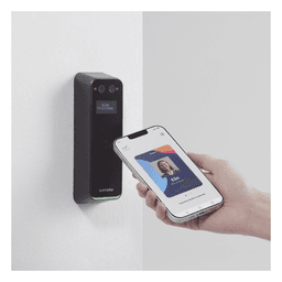 Lector Biométrico Facial (BEW3) / lector de tarjetas Prox EM, mifare, Tarjetas Virtuales por Bluetooth / con protección IP67, IK08
