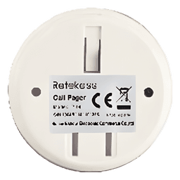 Botón de Llamada Inalámbrico / RF 433 MHz / Alcance 100 m (328 ft) / IP65 / Operación -20°C a 55°C / Batería 12V 23A