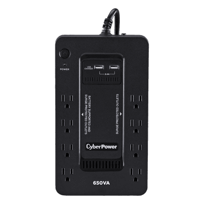 UPS Standby / 650 VA / 390 W / 8 Tomas NEMA 5-15R / 3 Tomas ECO / Protección 526 J / LCD Multifunción