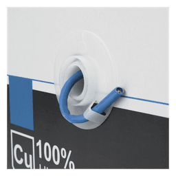 Bobina de Cable / Cat6+ / 305 m (1000 ft) / CMR / Calibre 23 / 250 MHz / UL ETL / Super Flexible / Azul / Interior